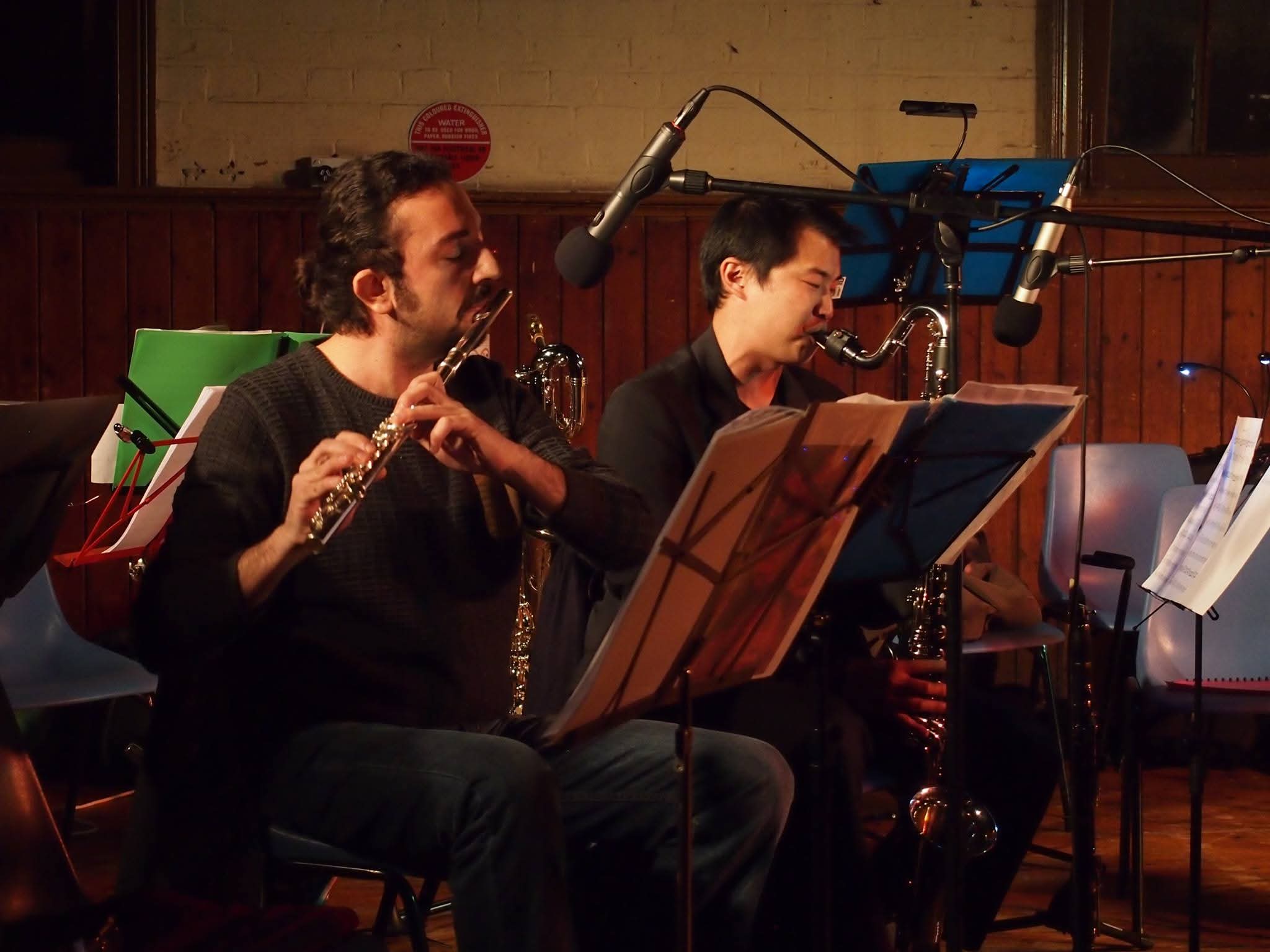 Kavanoz flüt ve akustik sesler